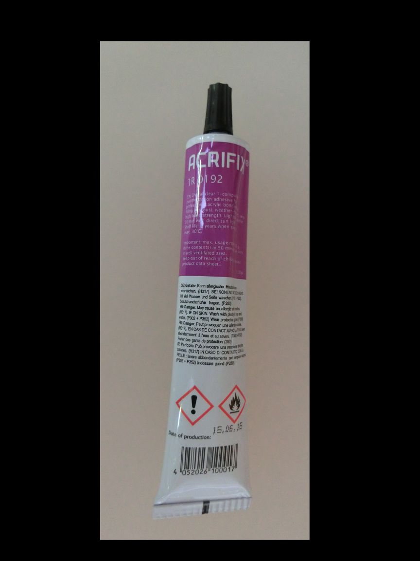 Acrifix® 100g Plexiglas Acrylglas Polycarbonat Kleber 98 EUR/kg 192 